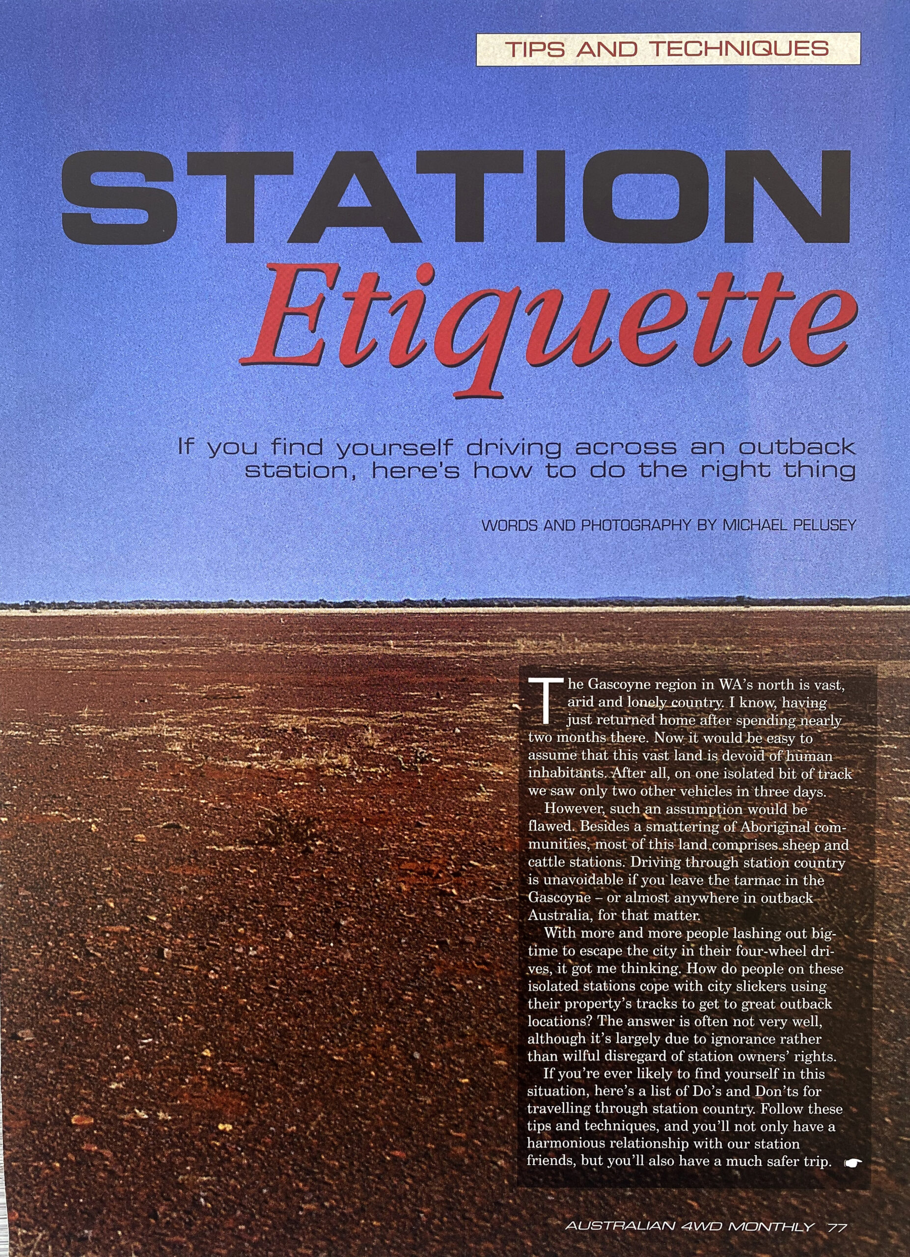 Station Etiquette 2